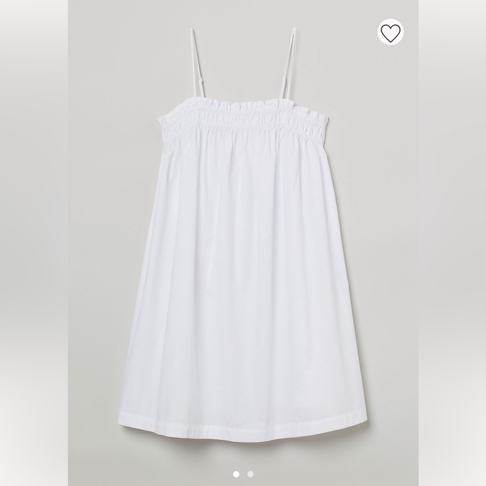 NWT HM cotton mini dress